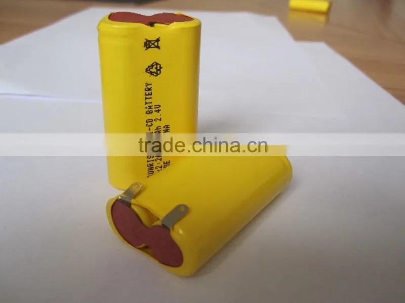 2.4v AA900 NI-CD rechargeable battery pack