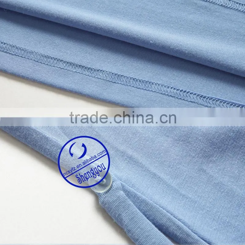 Custom spandex cotton printed short sleeve maternity t shirt