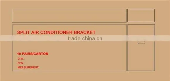 Universal air conditioner mounting brackets