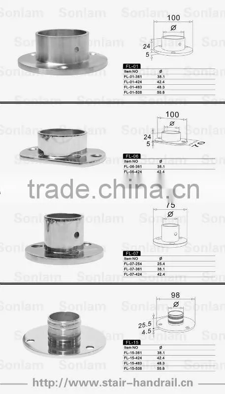 round pipe base plate