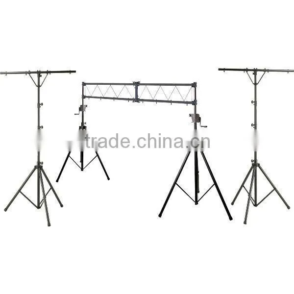 Shenzhen flash strobe led photo light stand chrome steel studio photography