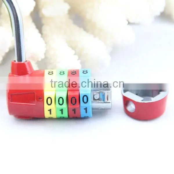 2016 4-digit gym lock padlock combination lock for gym