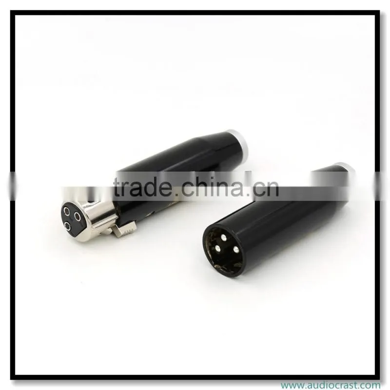 OEM/ODM Factory Made Pure Copper XLR Blance Connector XLR Connector Plug Audio High Grade