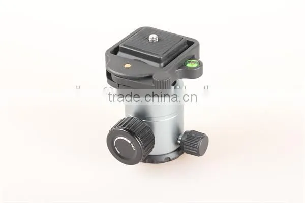 Sunrise Mini Portable Aluminum Tripod Ballhead Ball head for Tripod Monopod Camera