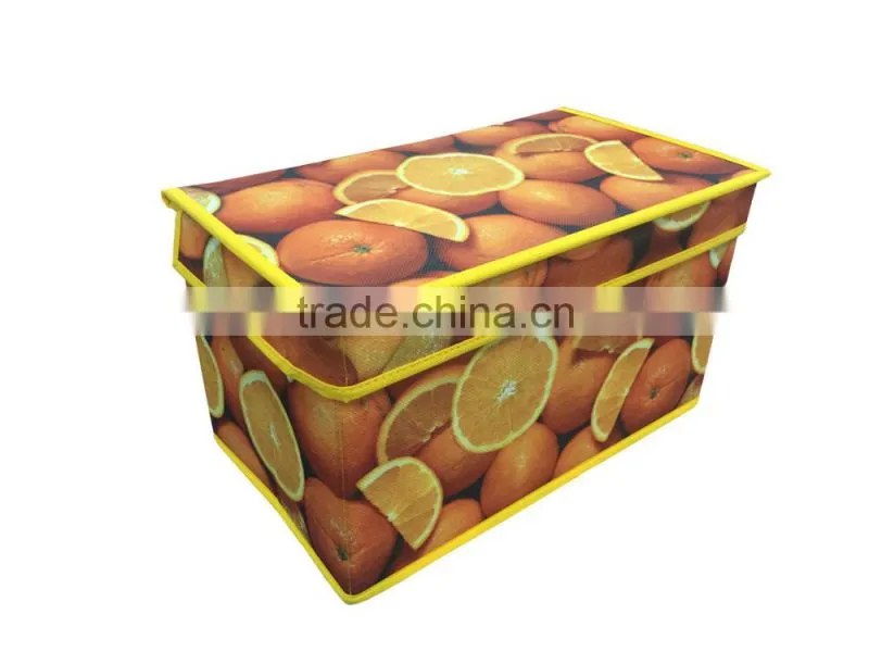 portable Wholesale cardboard decorative storage boxes,foldable storage organizer,paper storage box