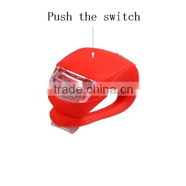 2 LED Bicycle Lighting Silicone LED Bike Light