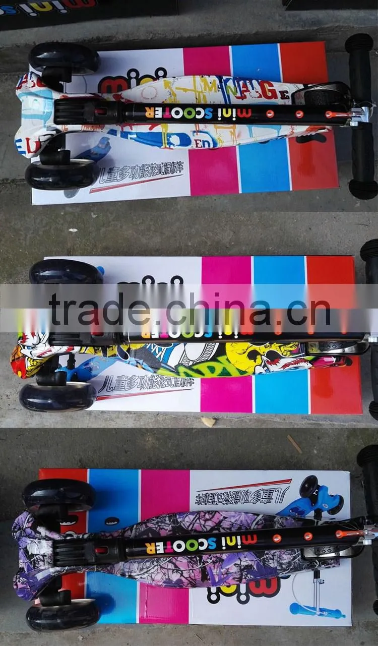 children kick scooter with pedal