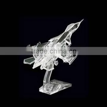 Wholesale cheap Zinc alloy airplane models with wooden base for gift/souvenir