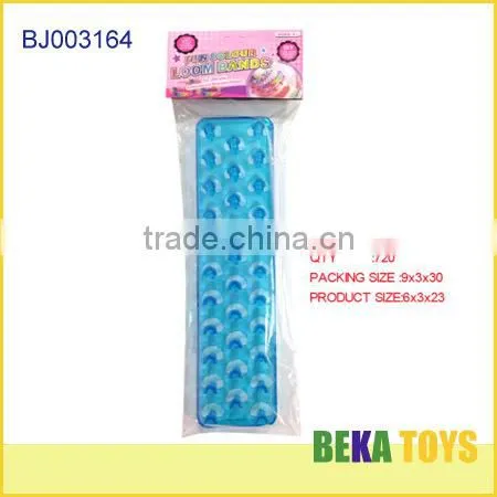 Funny diy rubber rain loom band kit 300pcs