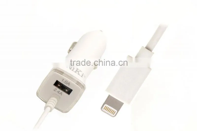 Mobilephone accessories factory in china car charger with usb charger cable