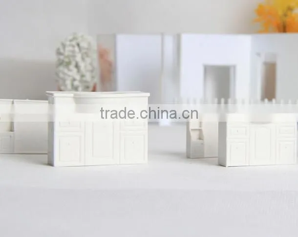 toilet bathroom building materails, model toilet furniture, architectural plastic model bathtub for scale 1/20