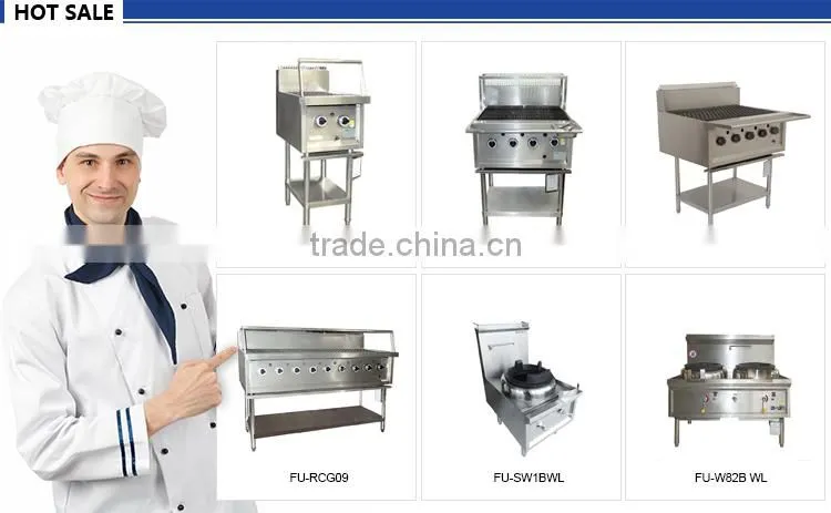 Commercial Kitchen Equipment Heavy Duty Professional Bbq Gas Grill
