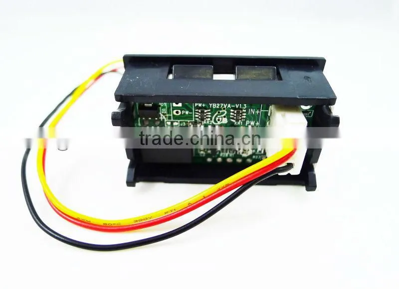 DC voltmeter and ammeter shunt DC 4.5-30V 0-100A