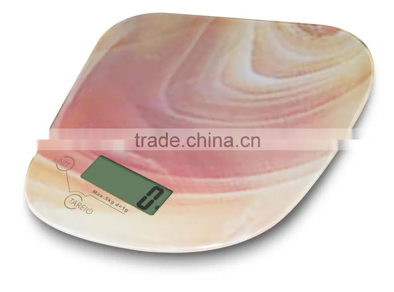 2016 kitchen food scale unique design digital kitchen scale 5kg/1g VKS305 -02