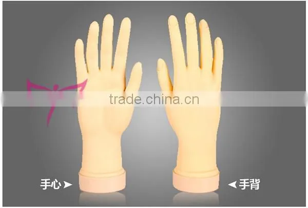 Easam Professional false hand for nail,nail art training hand