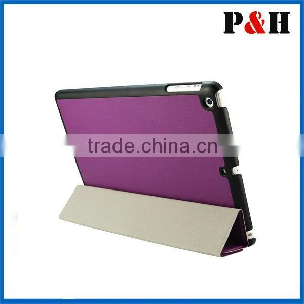 PU Leather Multi-Folding Folio Wallet Case for Apple iPad Air