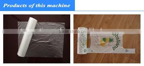 plastic rolled fruit and vegetable bag making machine