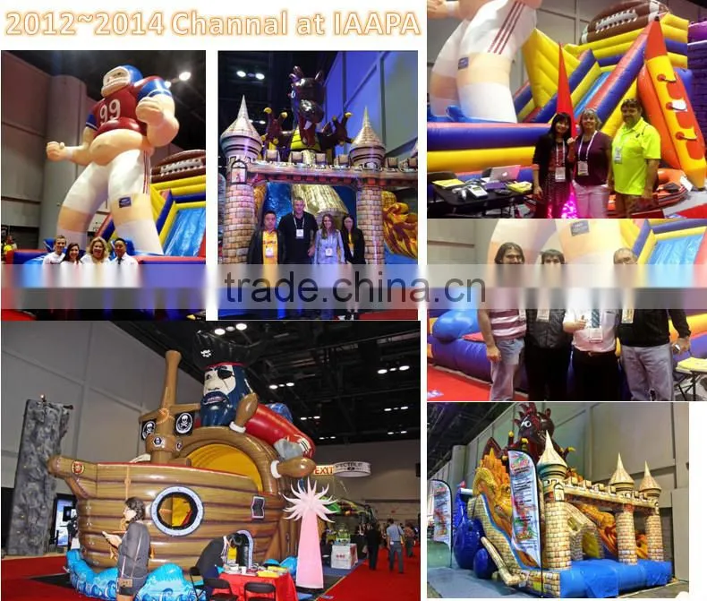 circus outdoor playground kids inflatable outdoor playground for sale