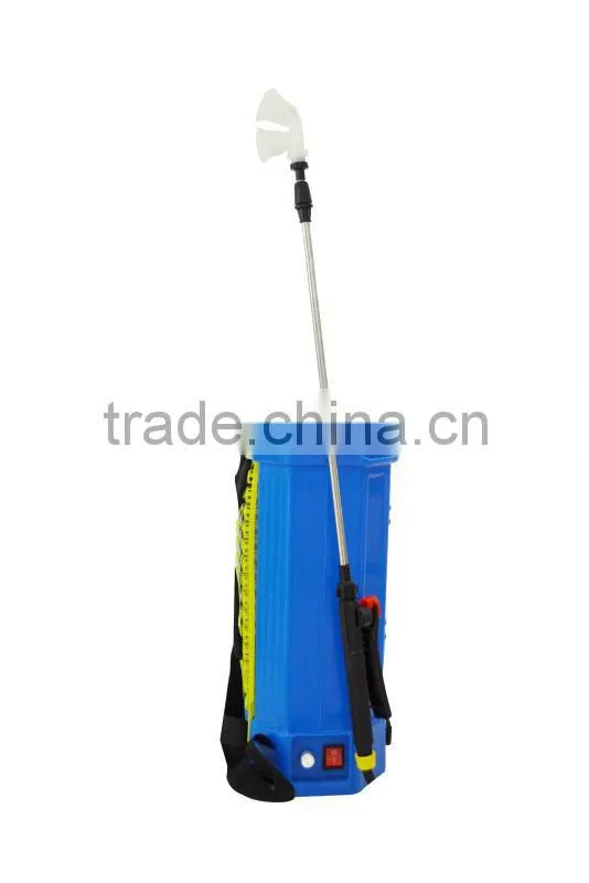 new design battery operated pump agriculture sprayer knapsack power automatic motorized plastic farmer portable battery sprayer