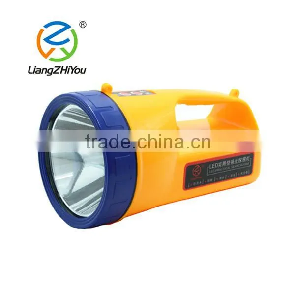 High brightness waterproof remote rechargeable led searchlight with long range
