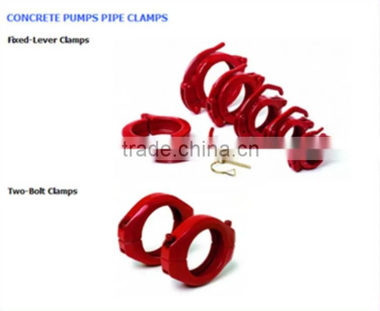 concrete pump spare parts / concrete pump clamp