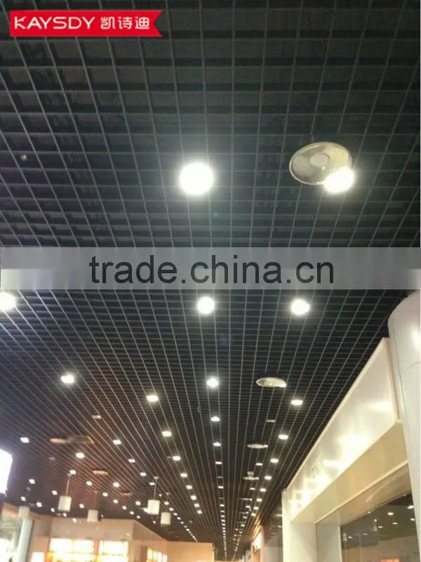 white color metal building materials of grid ceilings