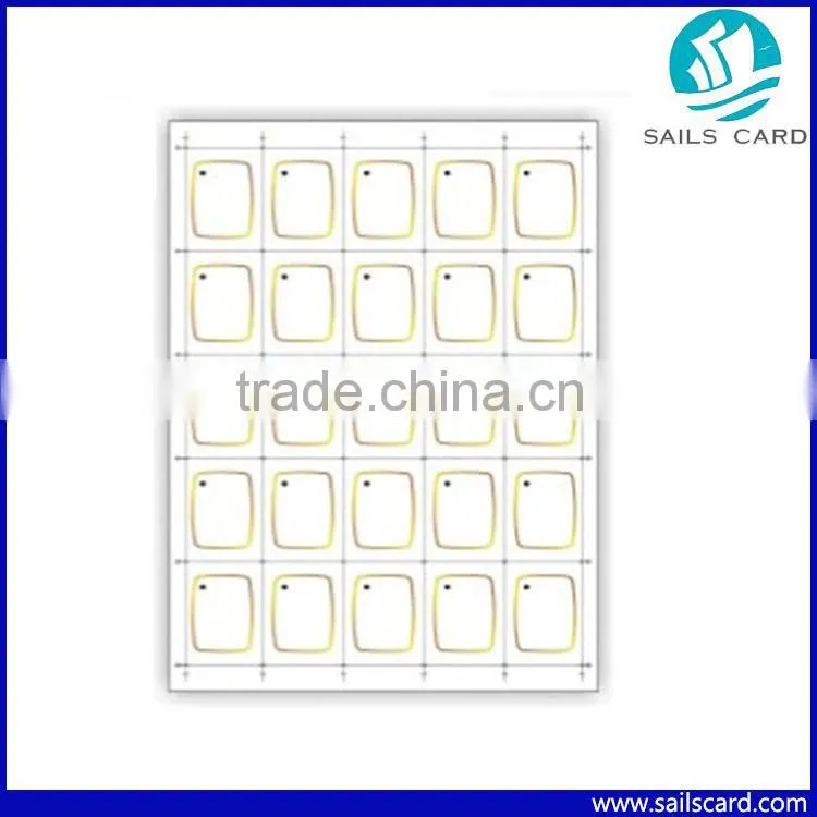 3*8 / 5*5 Layout 13.56MHz Ntag216 RFID Inlay for Making Card