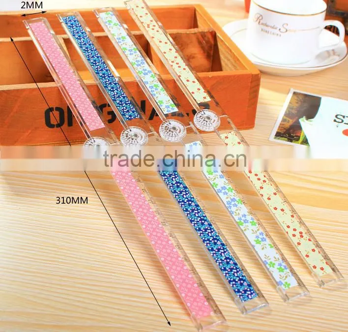 Small Suihua multifunctional ruler for students drawing special creative folding ruler