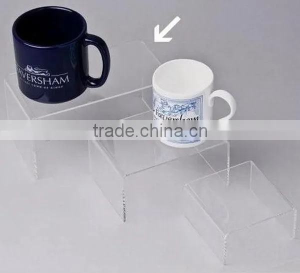 Durable new arrival clear and frosted acrylic shoe riser