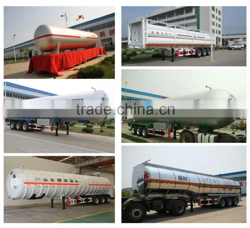 Aluminum Alloy Fuel Tank truck trailer from China Supplier Shengrun