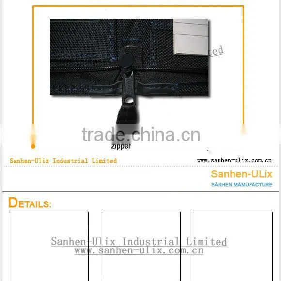 PORTFOLIO WITH ZIPPER CLOSURE INCLUDING NOTE BLOCK 1200D POLYESTER.