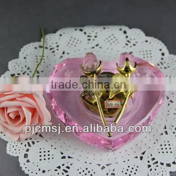Crystal Piano Music Box Wedding Gifts For Souvenirs