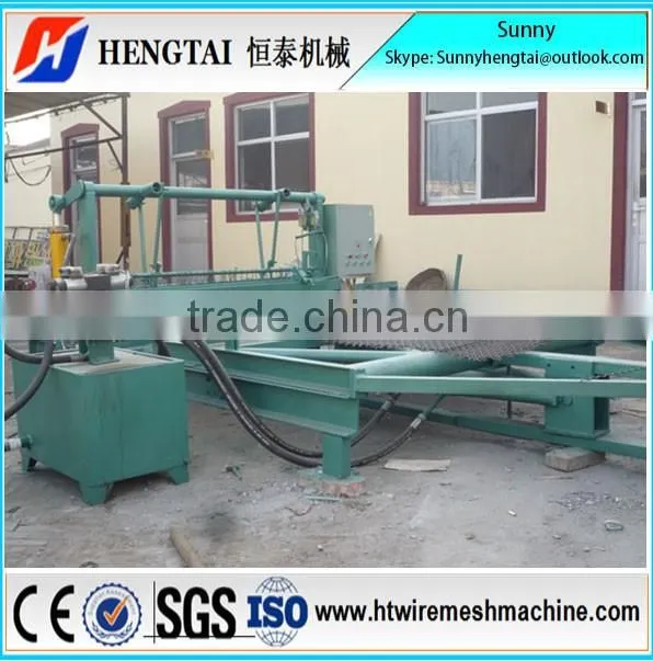 China Supplier Semi Automatic Crimped Wire Mesh Machine For Wire Screen