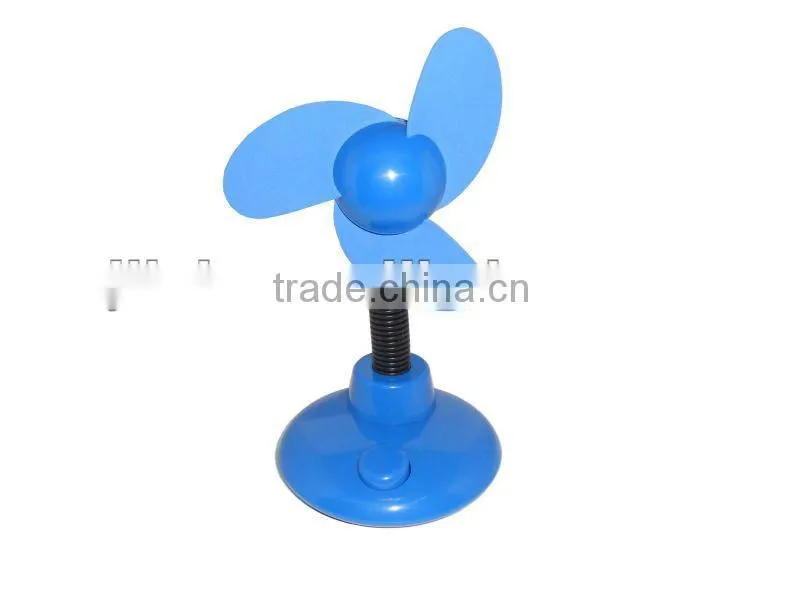 Portable colorful plastic usb fan