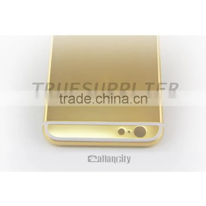 For apple watch housing 24k gold plated mirror finished housing smart watch for apple for apple smart watch