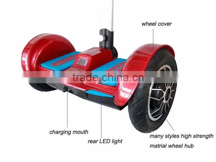 New Model Adjustable Height Handle Self Balance Scooter Electric