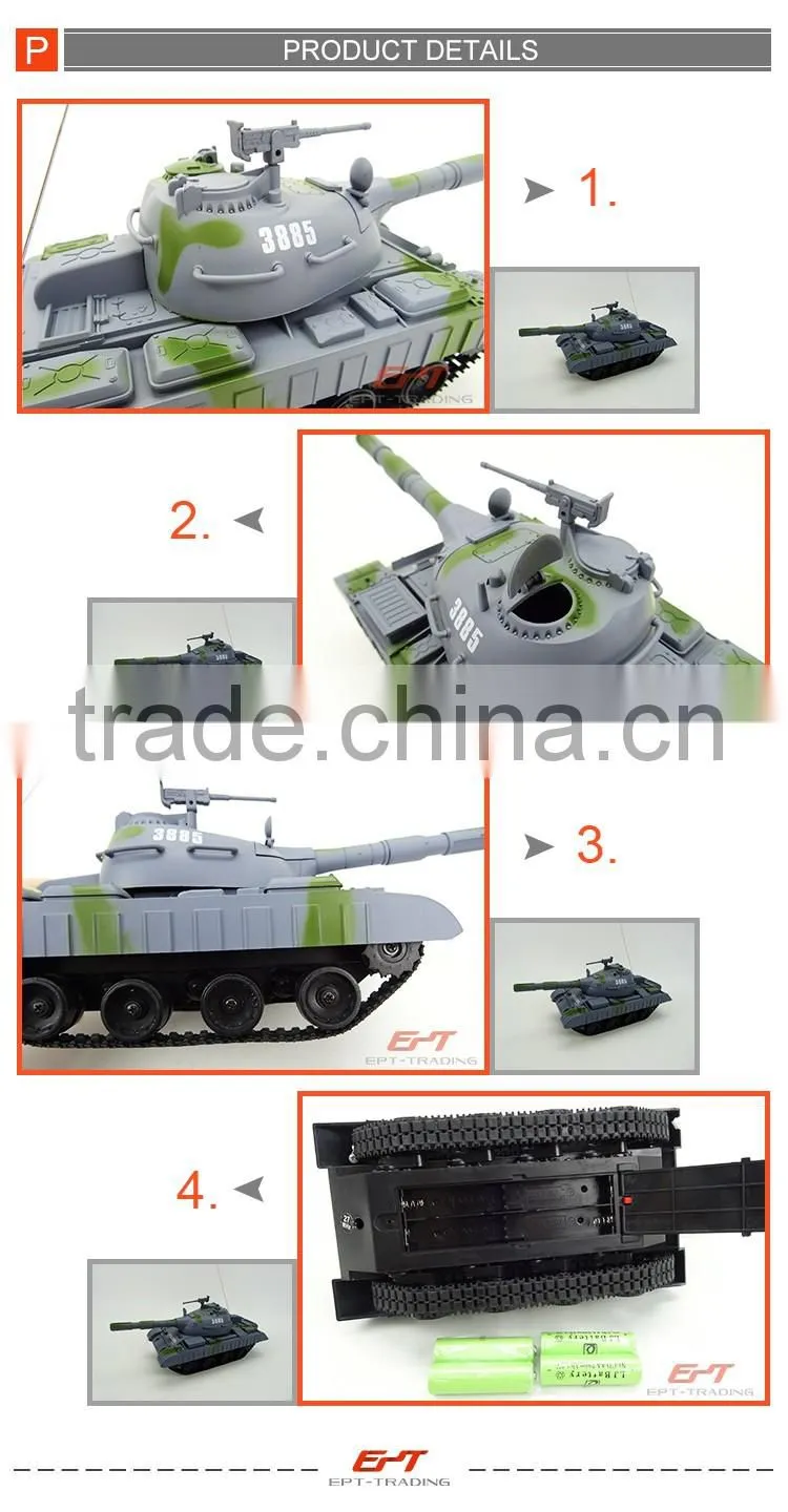 Hot selling 1/30 rc toy remote control truck henglong rc tank model