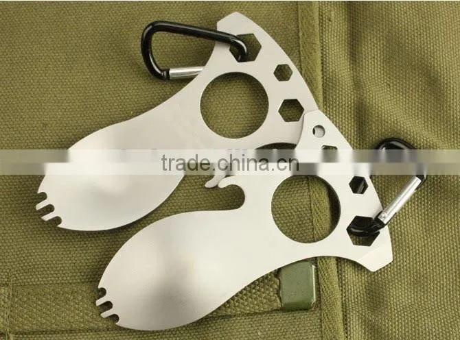 OEM Multifunction knife spoon with bottle opener