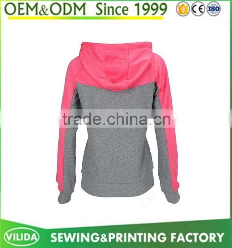 Korean version popular trend slim fit extra long stand collar hoodies coat