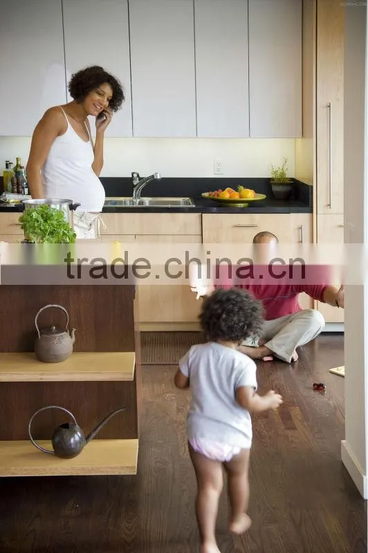 vinyl flooring: 2mm to 5mm wooden planks with 0.2mm to 0.7mm wear layer,water proofing and health-care.
