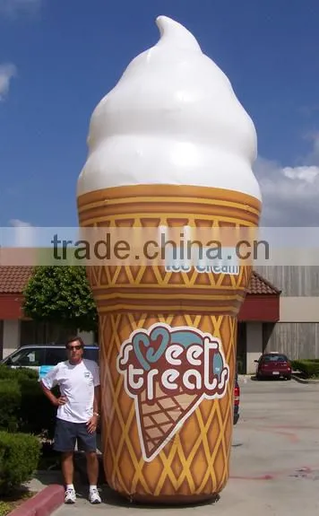 2015 hot sell Inflatable Ice Cream Balloon Advertising Promotion for Sale