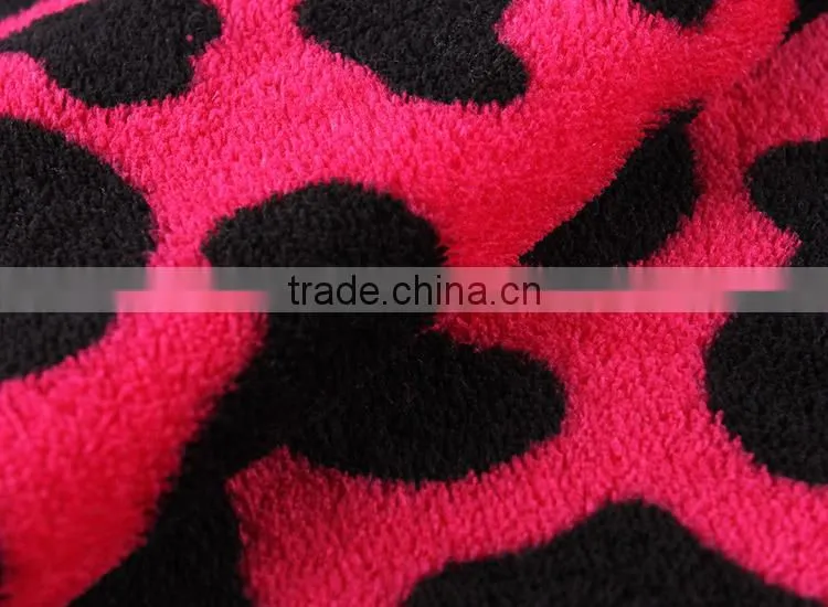 2015 New arrival Customized Elastane fabric fleece