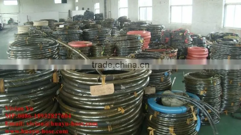 Flexible Hydraulic Hose R1, Hydraulic Hose SAE R1 R2 R3 R5 R6 R8 R12 R13, High Temperature Hydraulic Rubber Hose