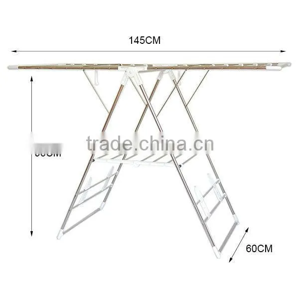 ty113 x-wing outdoor foldable clothes hanger rack