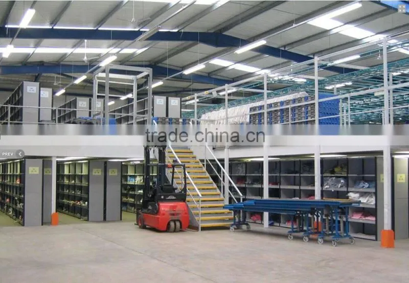 Custom Warehouse Storage Multi-Level Mezzanine Racking