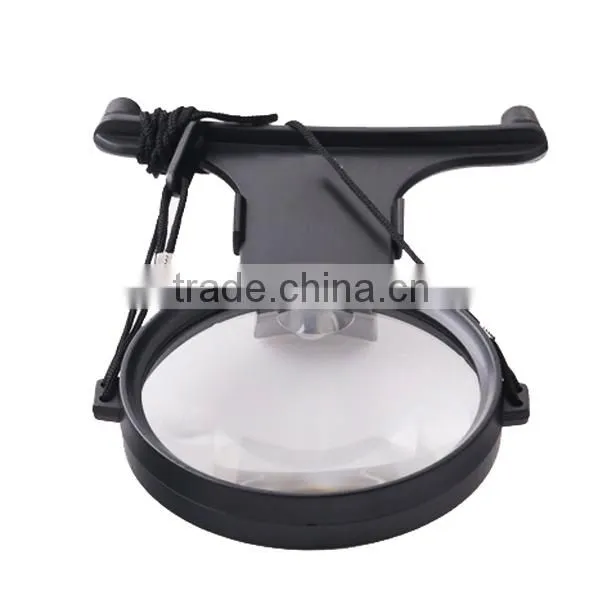 Powerful LED Lights and 3X Magnification Hands-Free Magnifier