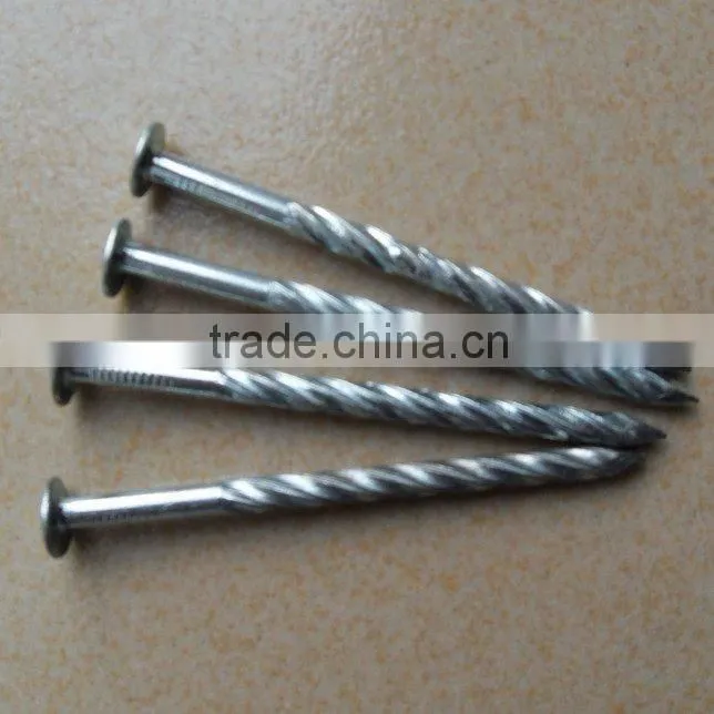 1-4" galvanized twisted shank wooden pallet nails
