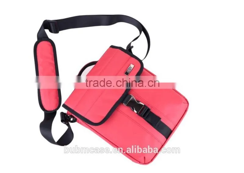 Fashion Red 10.1 inch Tablet Case Shockproof Case for Tablet Tablet Messenger Bag for Men