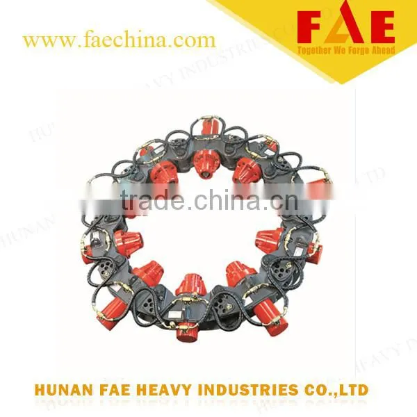 foundation construction drilling equipment hydraulic concrete pile breaker