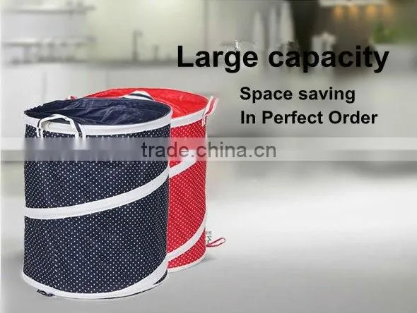 Popular and easy placement moveable laundry basket